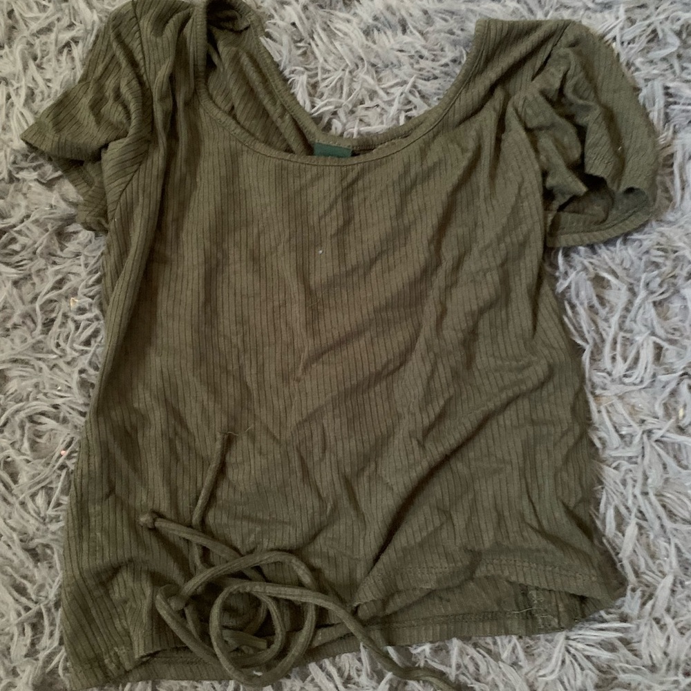 Green shirt
